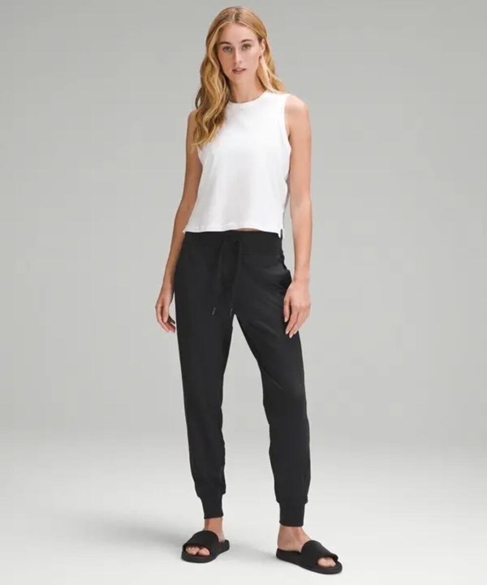 Lululemon | Black High Waist Ready to Rulu Joggers Size 10 Activewear Casual